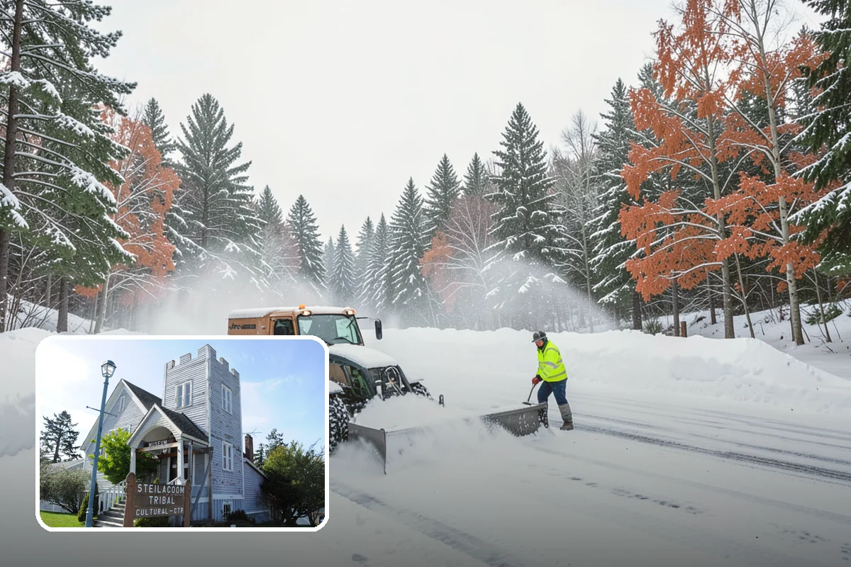 Municipal Snow Hauling in Steilacoom, Pierce County, WA - Adds hauling capacity when city resources are stretched