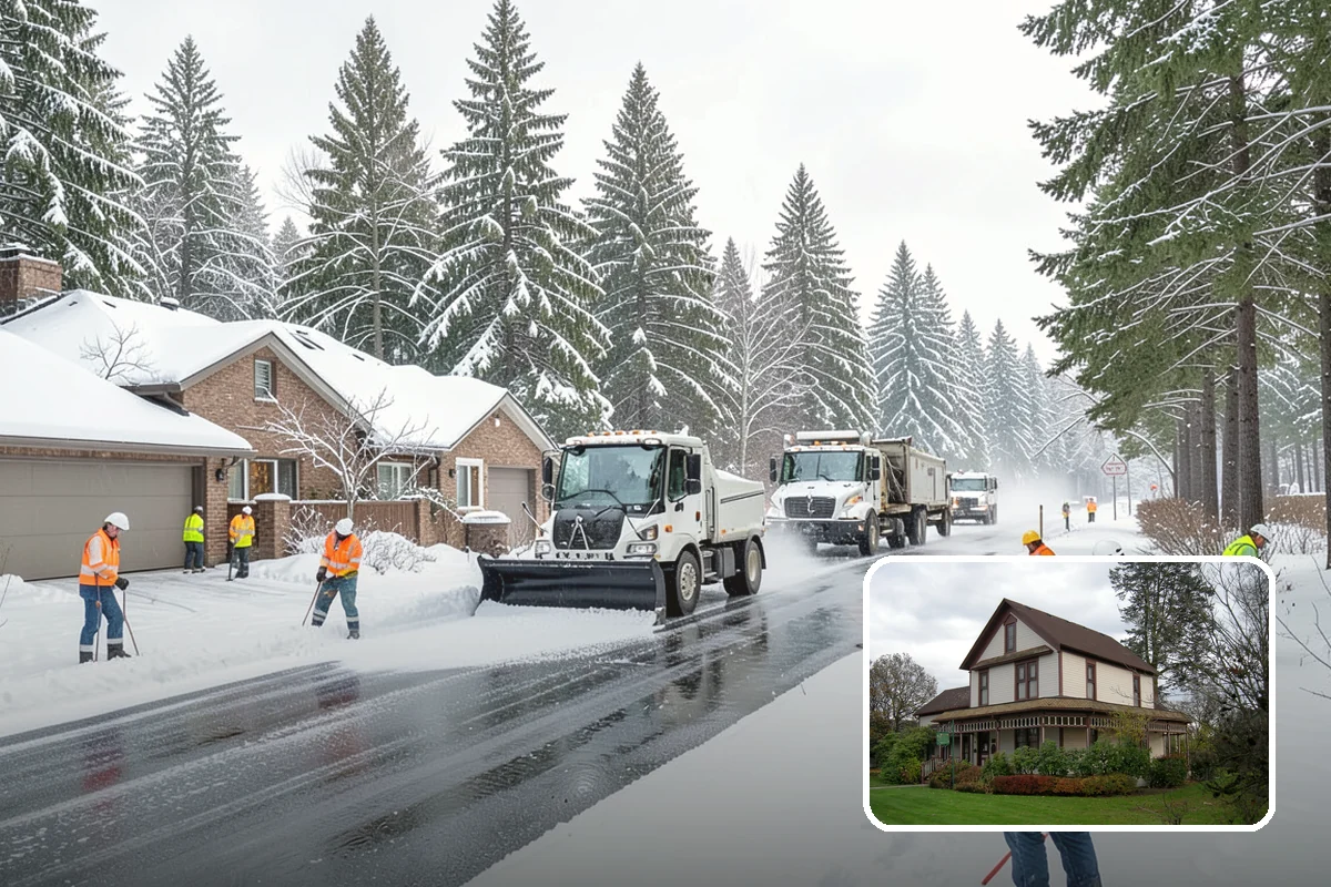 Municipal Snow Hauling in Sumner, Pierce County, WA - Adds hauling capacity when city resources are stretched