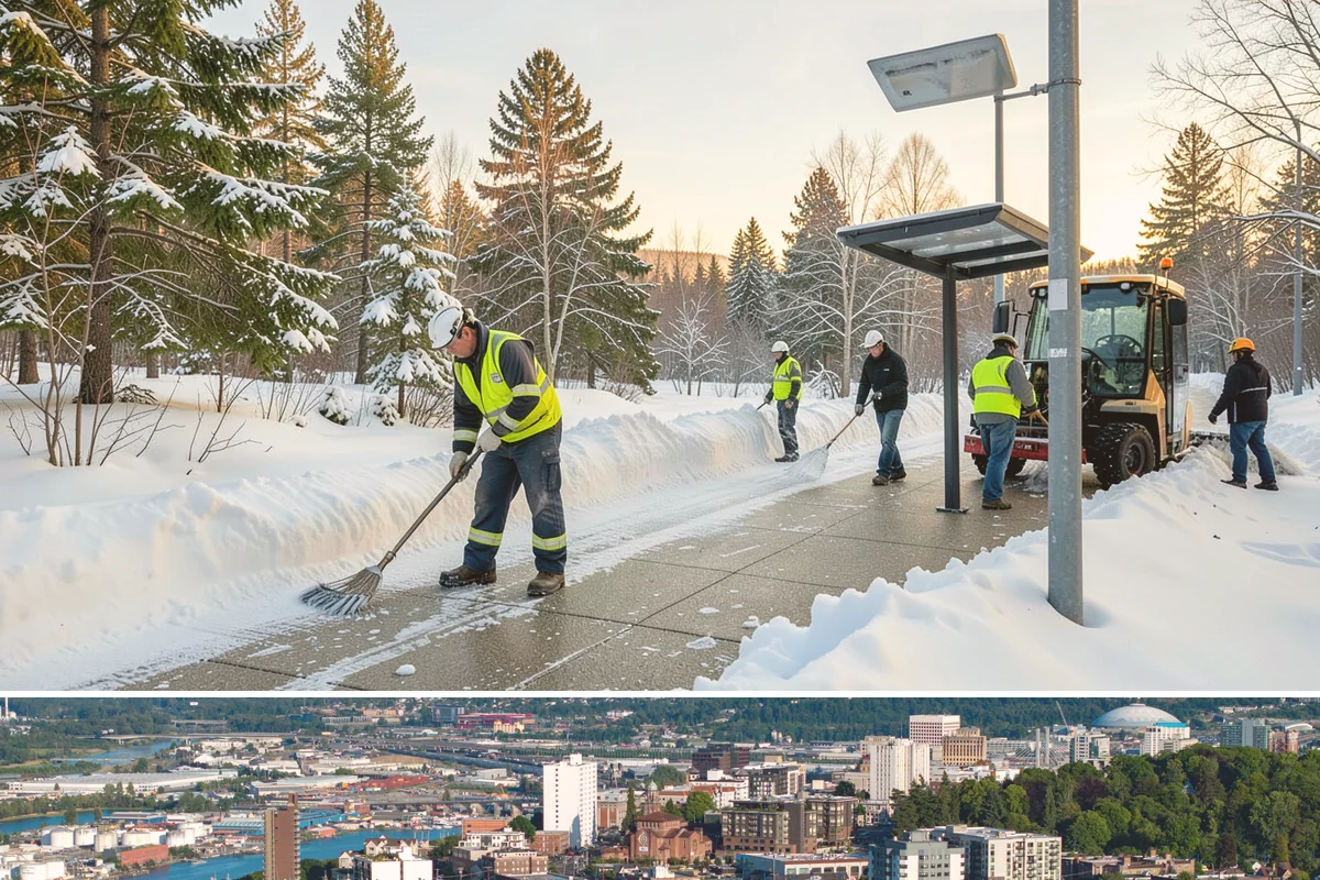 Municipal Snow Hauling in Tacoma, Pierce County, WA - Municipal hauling support is activated during the infrequent major storms that overwhelm a city's own equipment, typically in...
