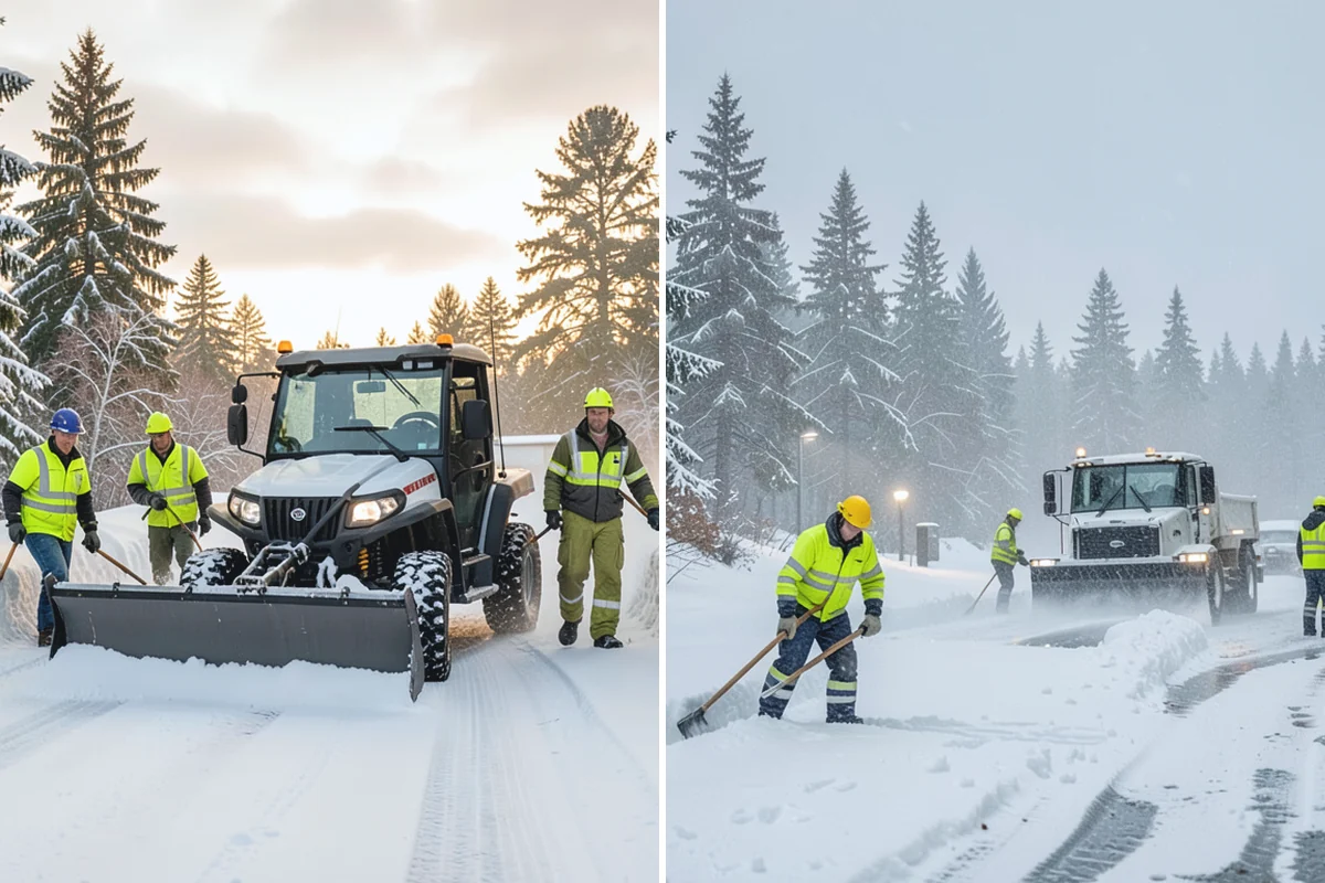 Municipal Snow Hauling in Wilkeson, Pierce County, WA - We coordinate priorities and disposal sites with public works