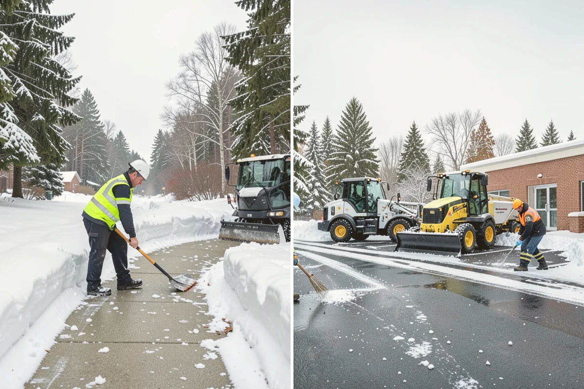 Municipal Snow Plowing in Algona, King County, WA - Map all municipal sites and set priority order with city staff
