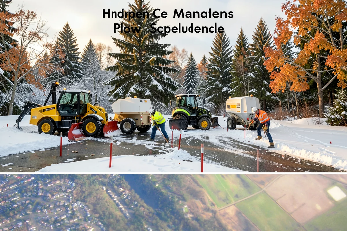 Municipal Snow Plowing in Algona, King County, WA - Contract before winter so essential public services stay open through every storm.