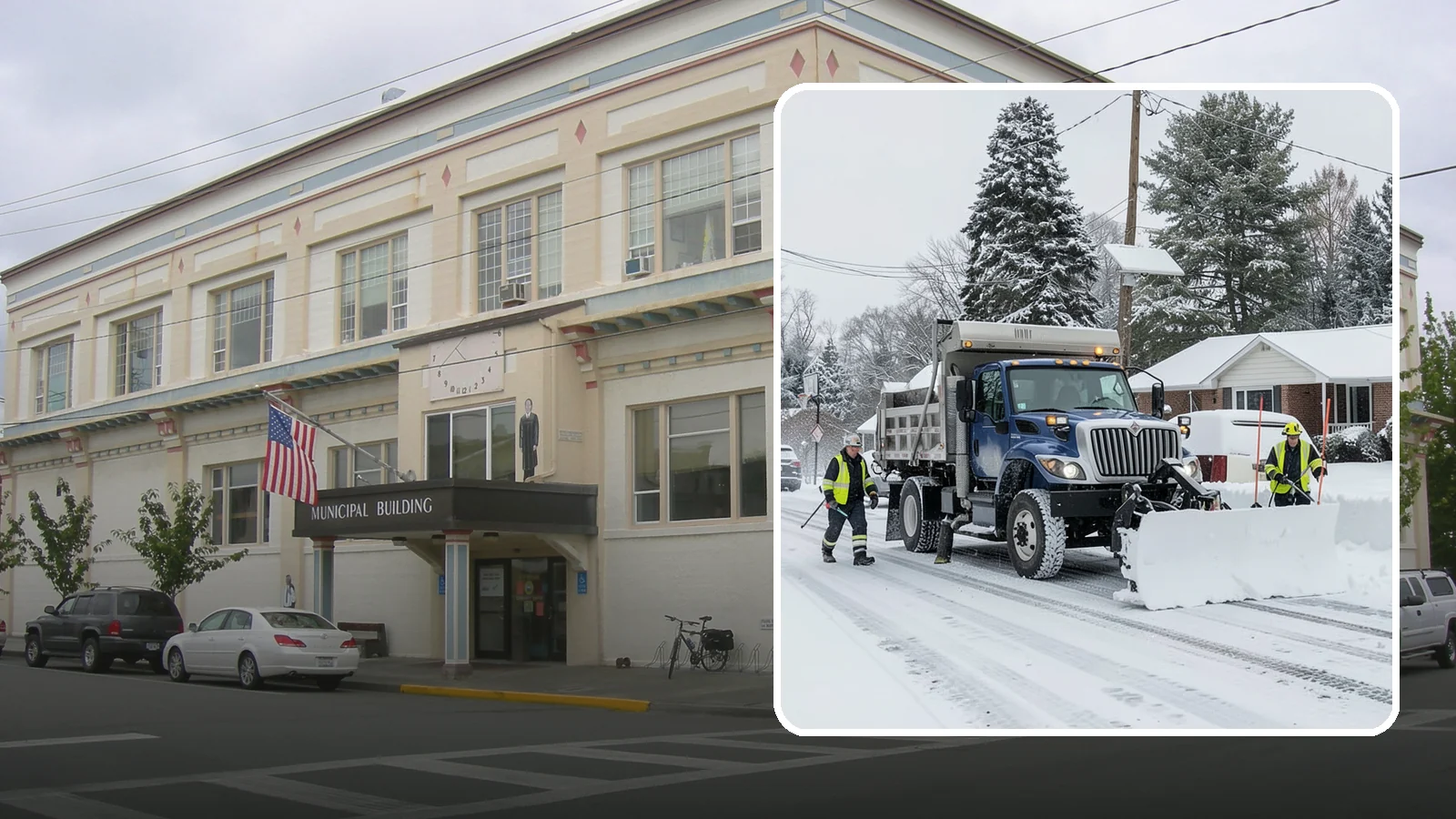 Municipal Snow Plowing in Anacortes, Skagit County, WA - We plow municipal lots, public buildings, and civic entrances so residents keep reaching essential government services.