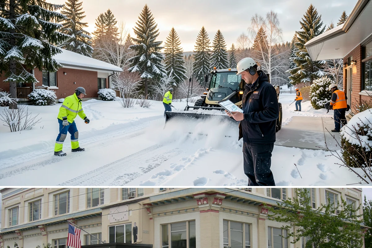 Municipal Snow Plowing in Anacortes, Skagit County, WA - Contract before winter so essential public services stay open through every storm.