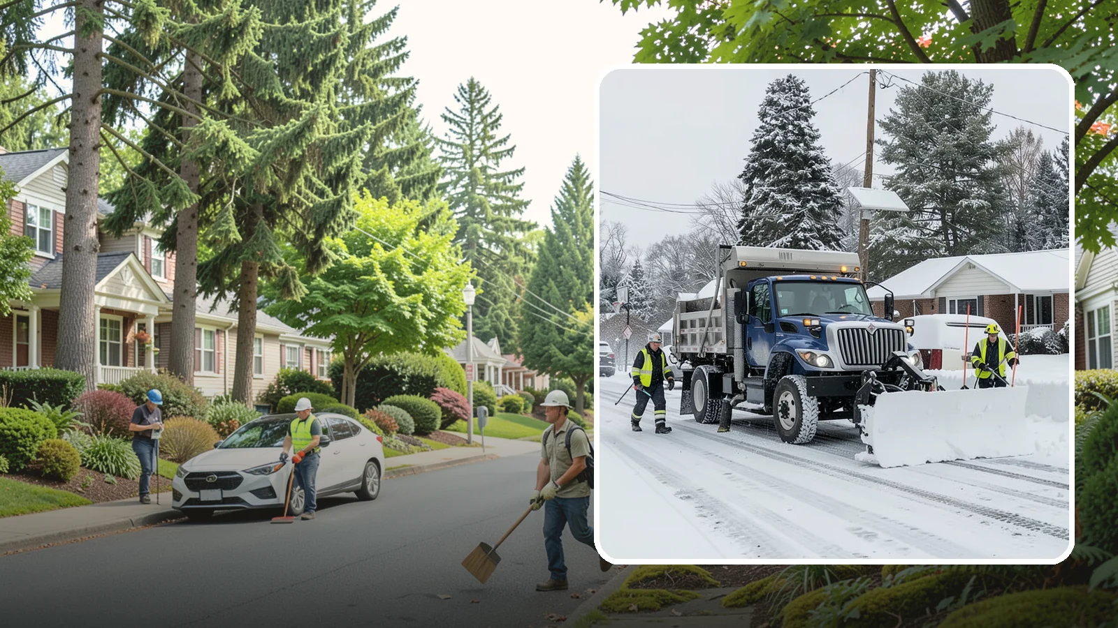 Municipal Snow Plowing in Beaux Arts Village, King County, WA - We plow municipal lots, public buildings, and civic entrances so residents keep reaching essential government services.
