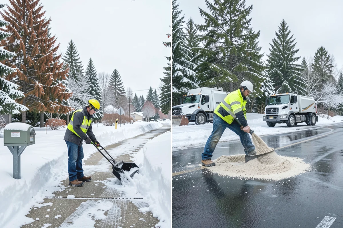 Municipal Snow Plowing in Bonney Lake, Pierce County, WA - Map all municipal sites and set priority order with city staff