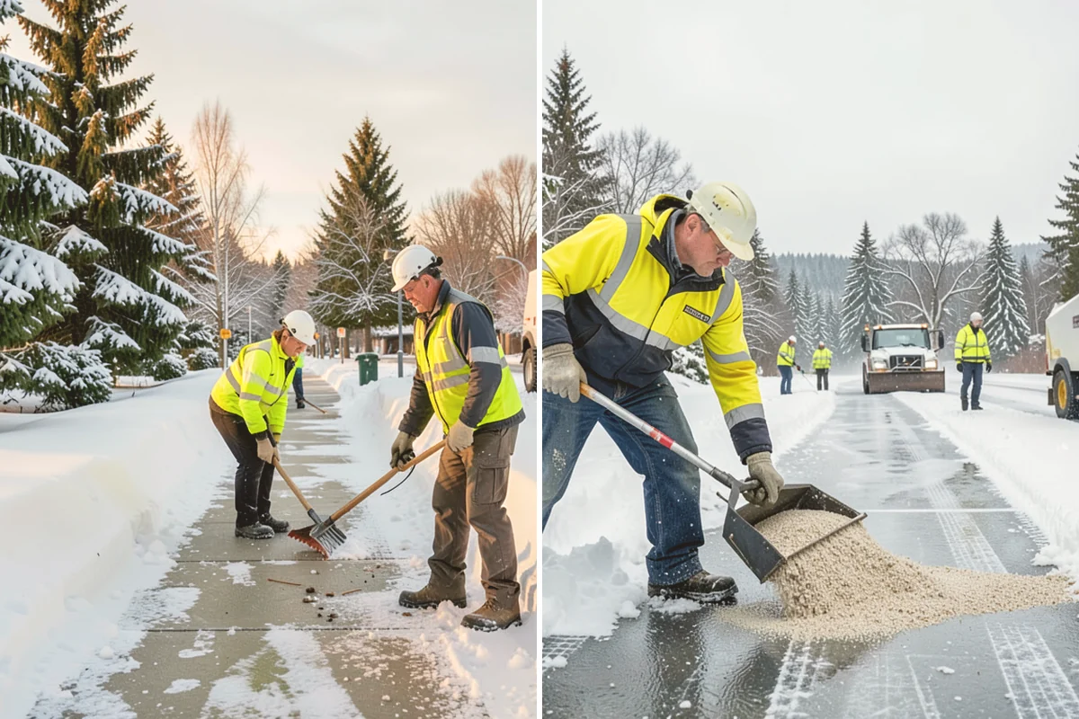 Municipal Snow Plowing in Brier, Snohomish County, WA - Map all municipal sites and set priority order with city staff