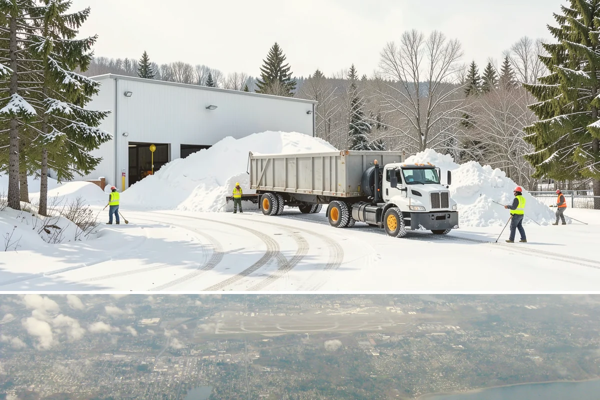 Municipal Snow Plowing in Burien, King County, WA - Contract before winter so essential public services stay open through every storm.