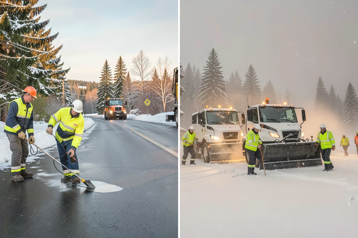 Municipal Snow Plowing in Burlington, Skagit County, WA - Map all municipal sites and set priority order with city staff