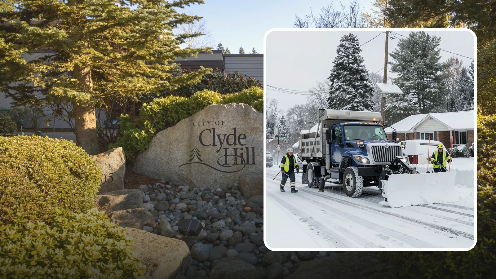 Municipal Snow Plowing in Clyde Hill, King County, WA - We plow municipal lots, public buildings, and civic entrances so residents keep reaching essential government services.