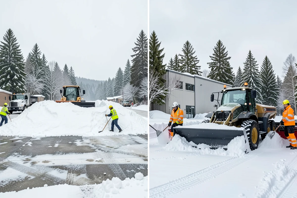 Municipal Snow Plowing in Concrete, Skagit County, WA - Map all municipal sites and set priority order with city staff