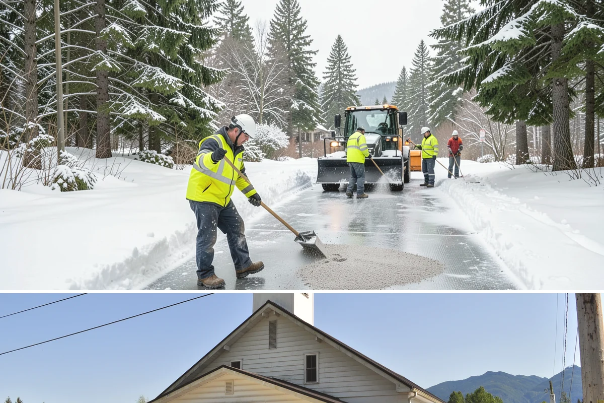 Municipal Snow Plowing in Concrete, Skagit County, WA - Contract before winter so essential public services stay open through every storm.