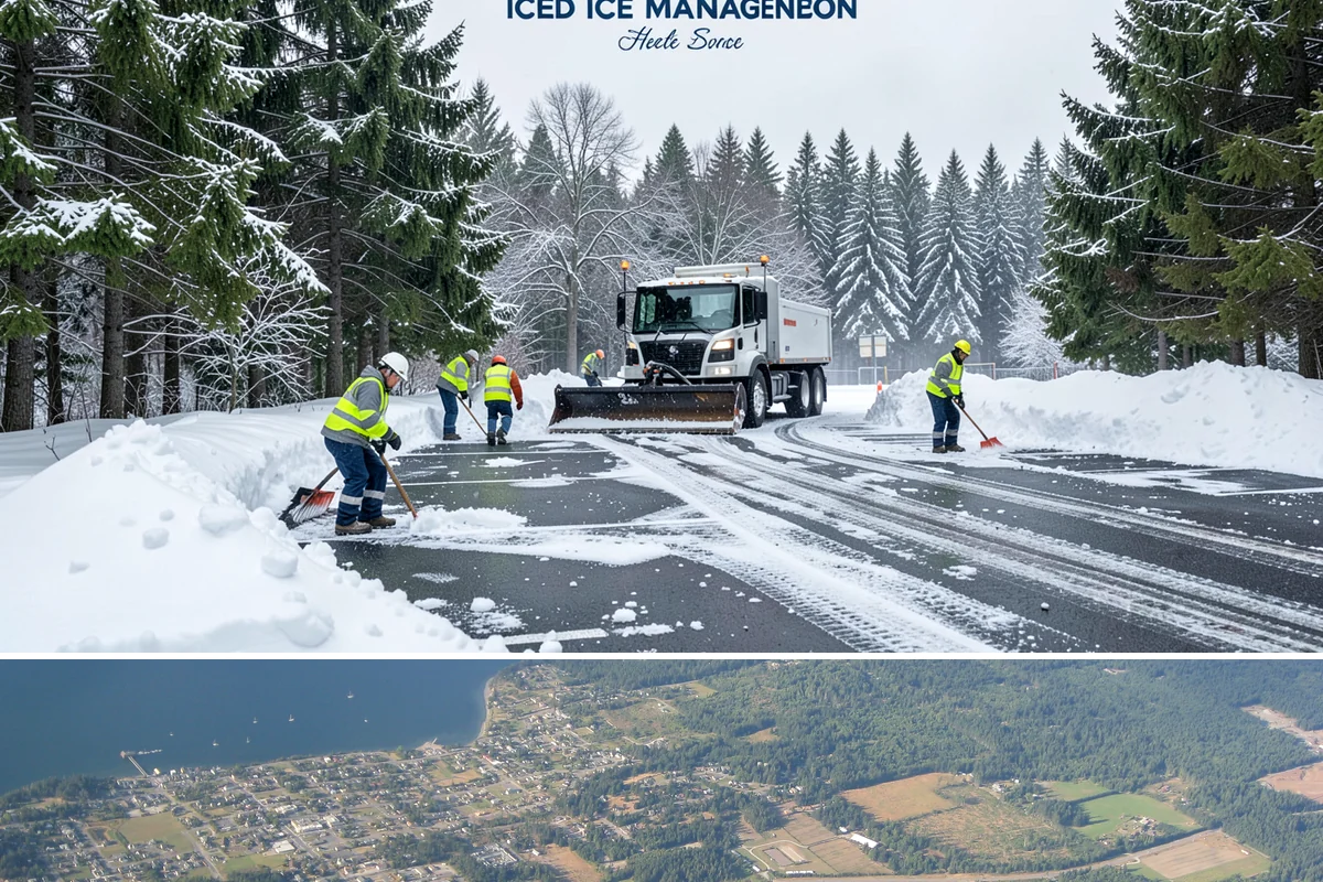 Municipal Snow Plowing in Coupeville, Island County, WA - Contract before winter so essential public services stay open through every storm.