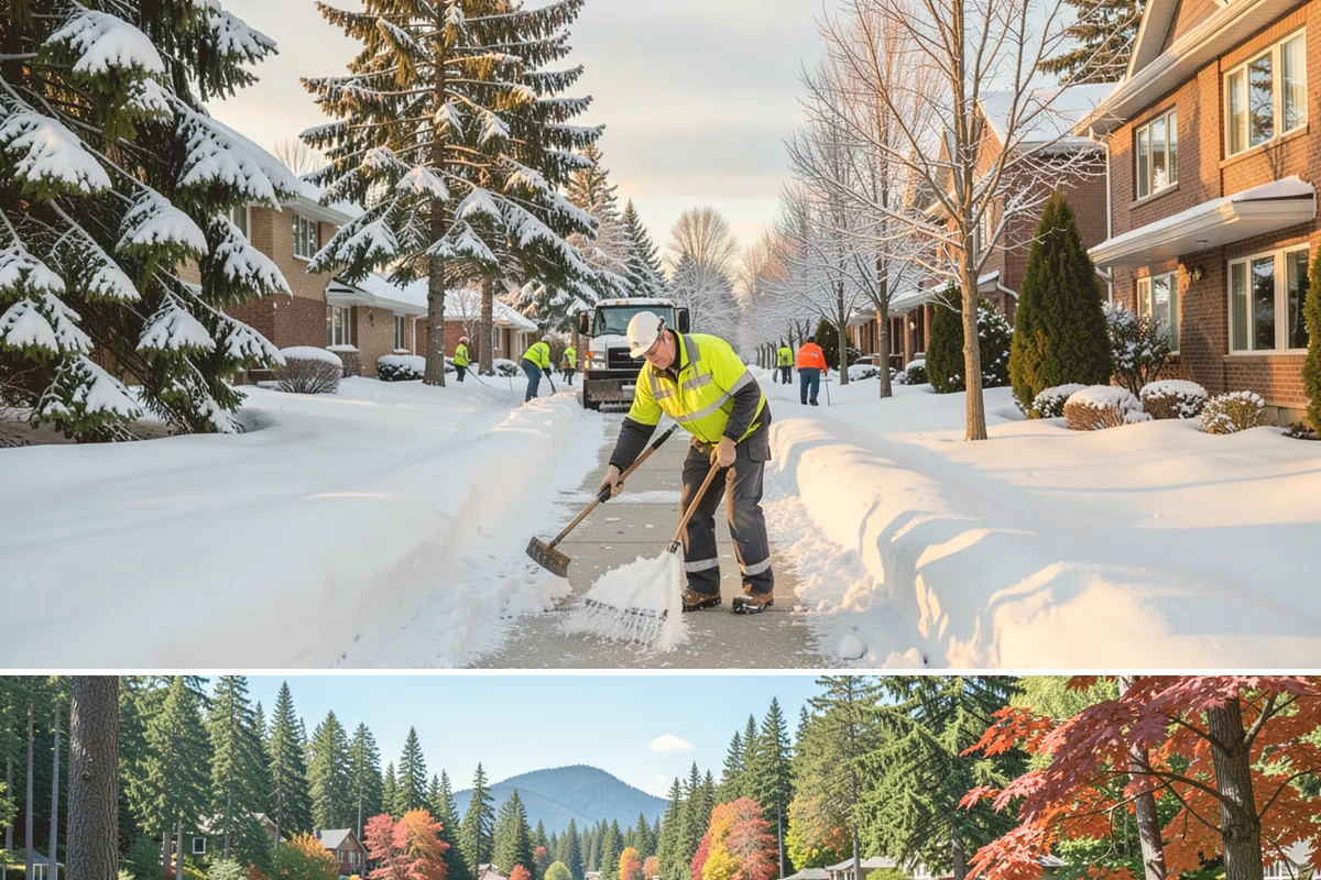 Municipal Snow Plowing in Covington, King County, WA - Contract before winter so essential public services stay open through every storm.