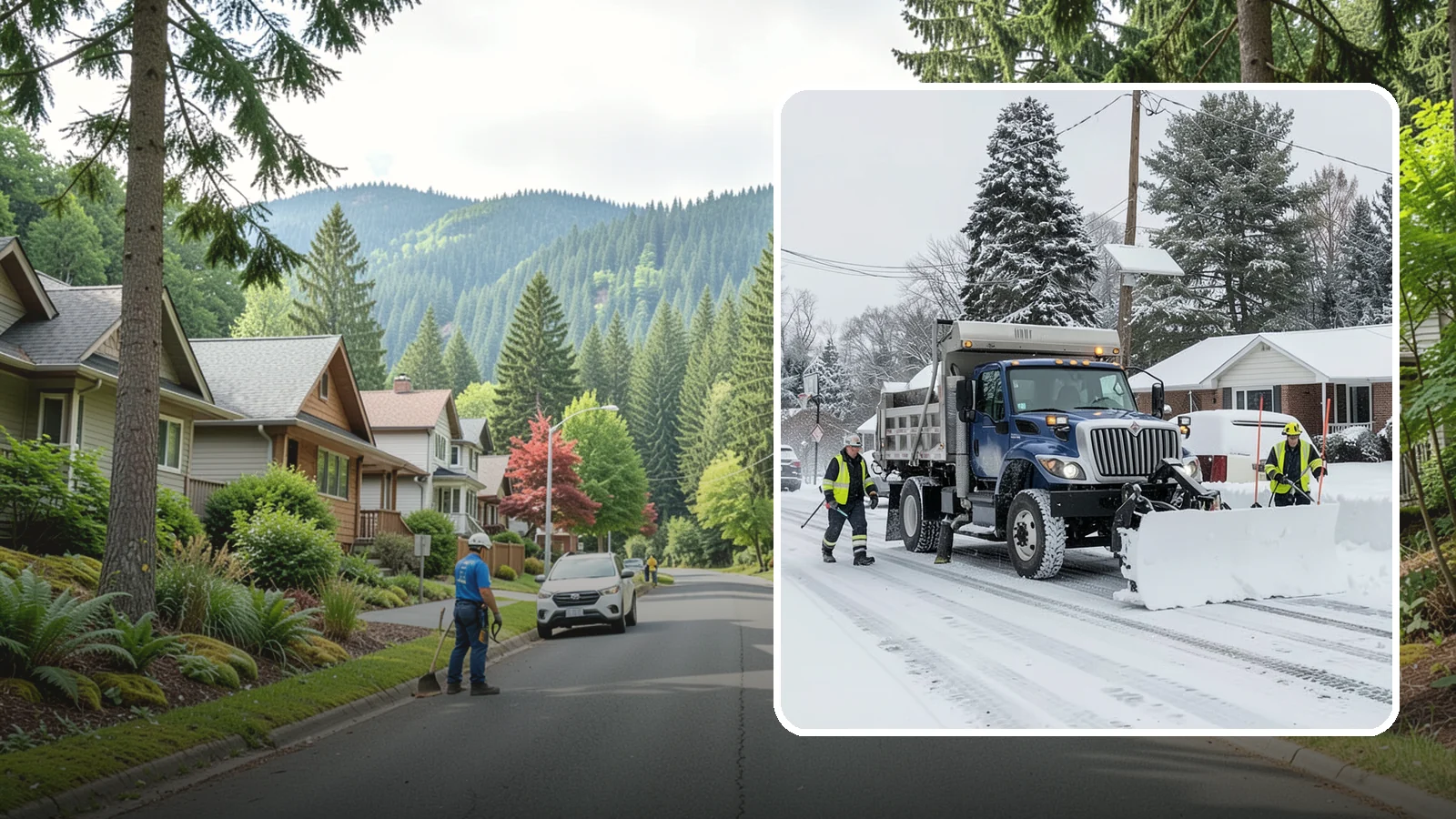 Municipal Snow Plowing in Darrington, Snohomish County, WA - We plow municipal lots, public buildings, and civic entrances so residents keep reaching essential government services.