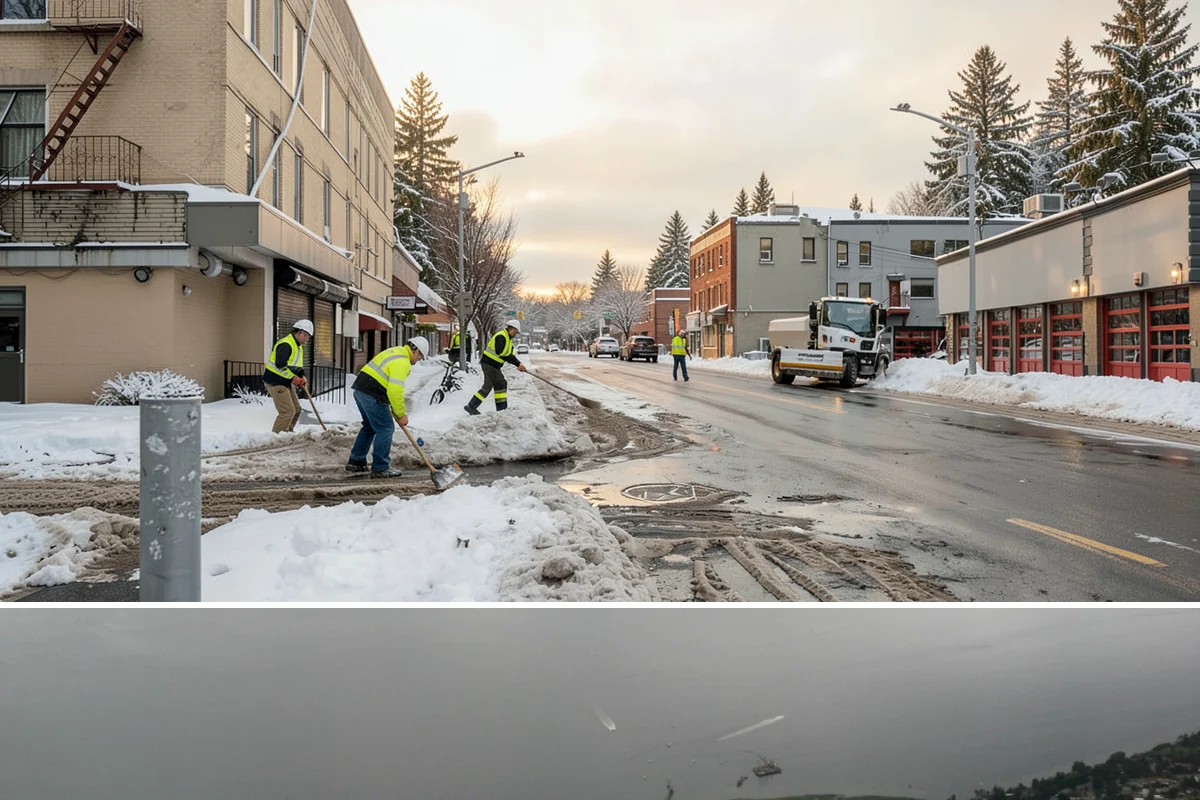 Municipal Snow Plowing in Des Moines, King County, WA - Contract before winter so essential public services stay open through every storm.