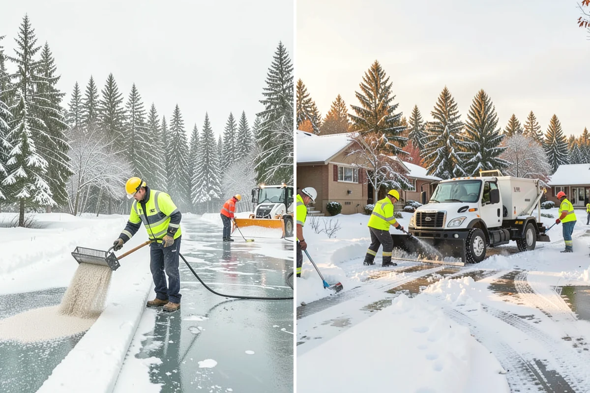 Municipal Snow Plowing in Duvall, King County, WA - Map all municipal sites and set priority order with city staff