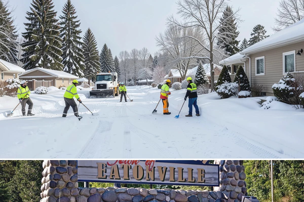 Municipal Snow Plowing in Eatonville, Pierce County, WA - Contract before winter so essential public services stay open through every storm.