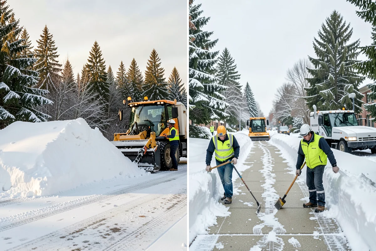 Municipal Snow Plowing in Everett, Snohomish County, WA - Map all municipal sites and set priority order with city staff