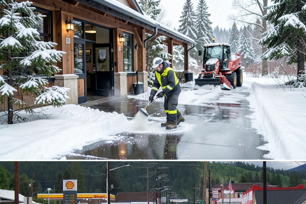 Municipal Snow Plowing in Granite Falls, Snohomish County, WA - Contract before winter so essential public services stay open through every storm.