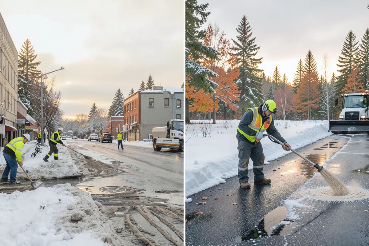 Municipal Snow Plowing in Hamilton, Skagit County, WA - Map all municipal sites and set priority order with city staff