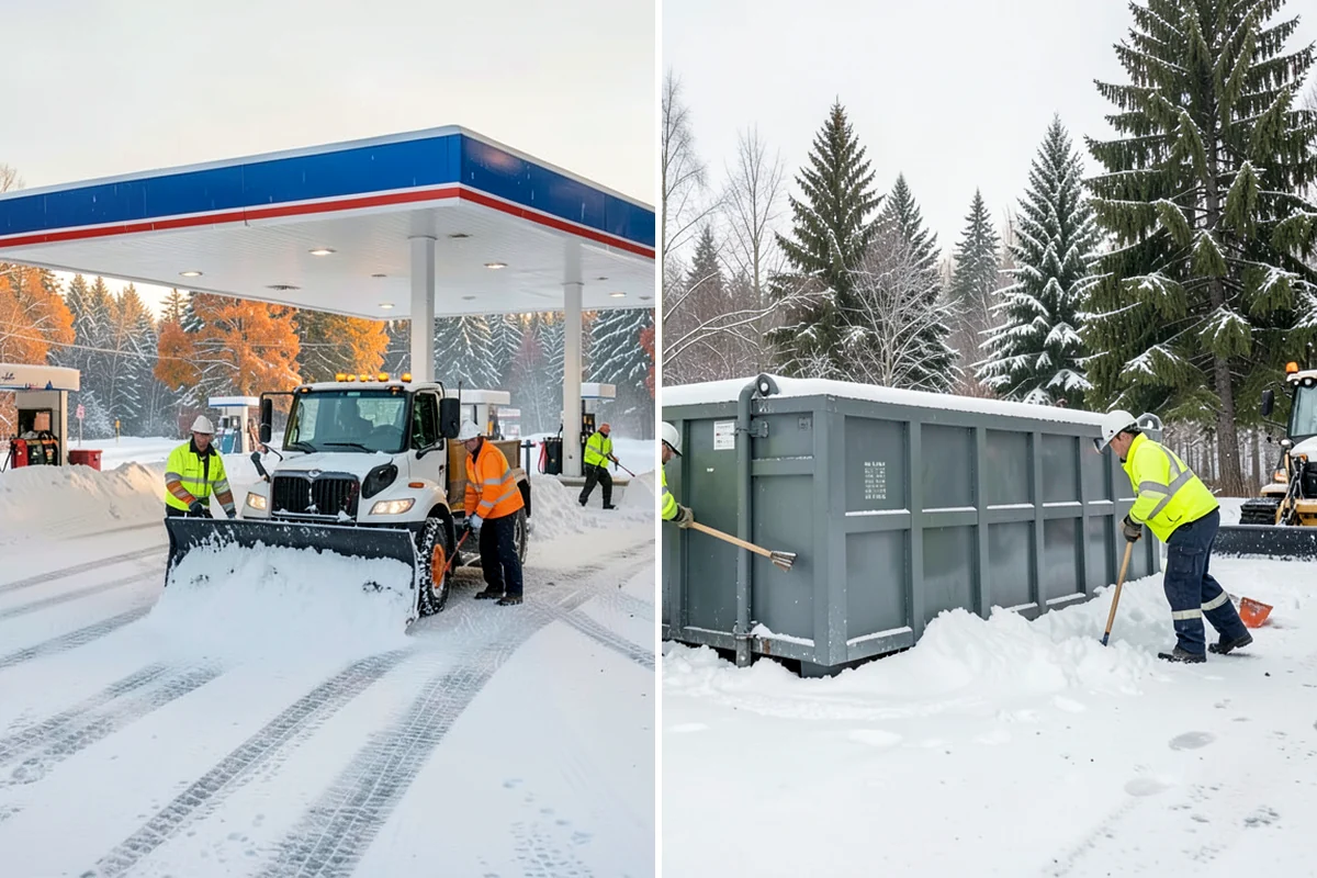 Municipal Snow Plowing in Hunts Point, King County, WA - Map all municipal sites and set priority order with city staff