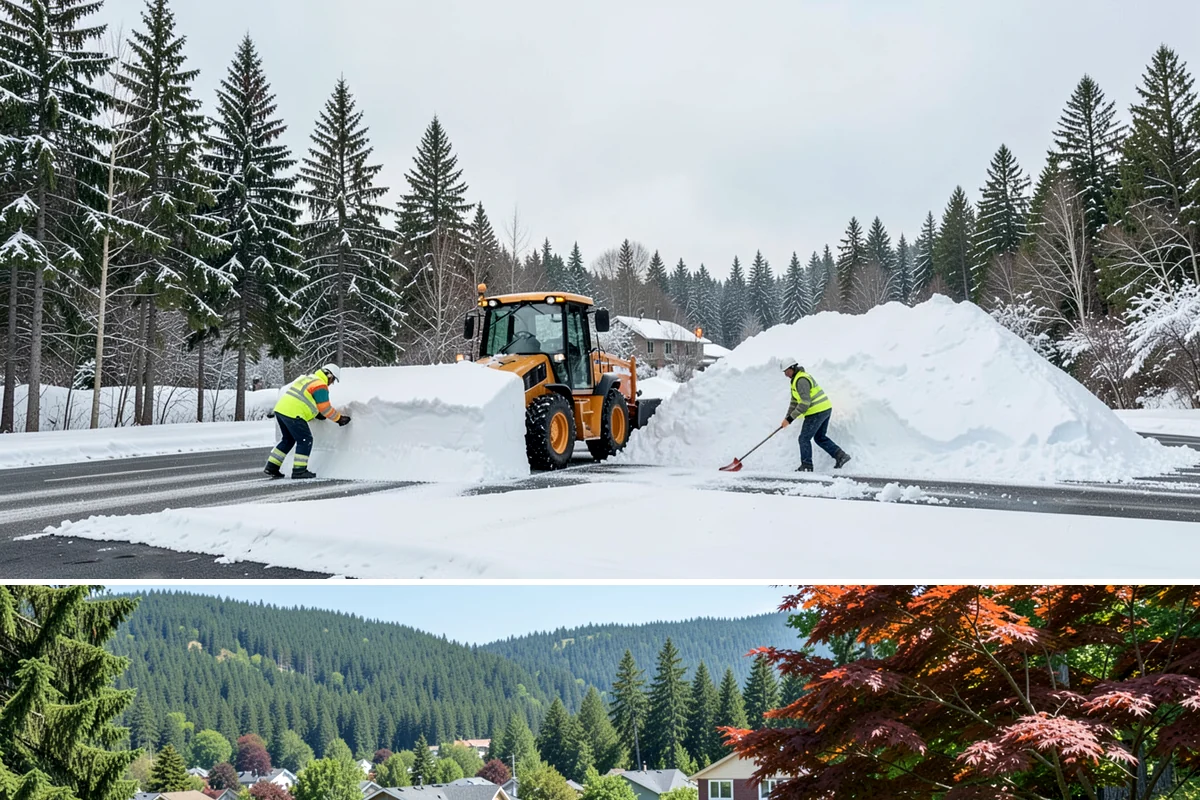 Municipal Snow Plowing in Index, Snohomish County, WA - Contract before winter so essential public services stay open through every storm.