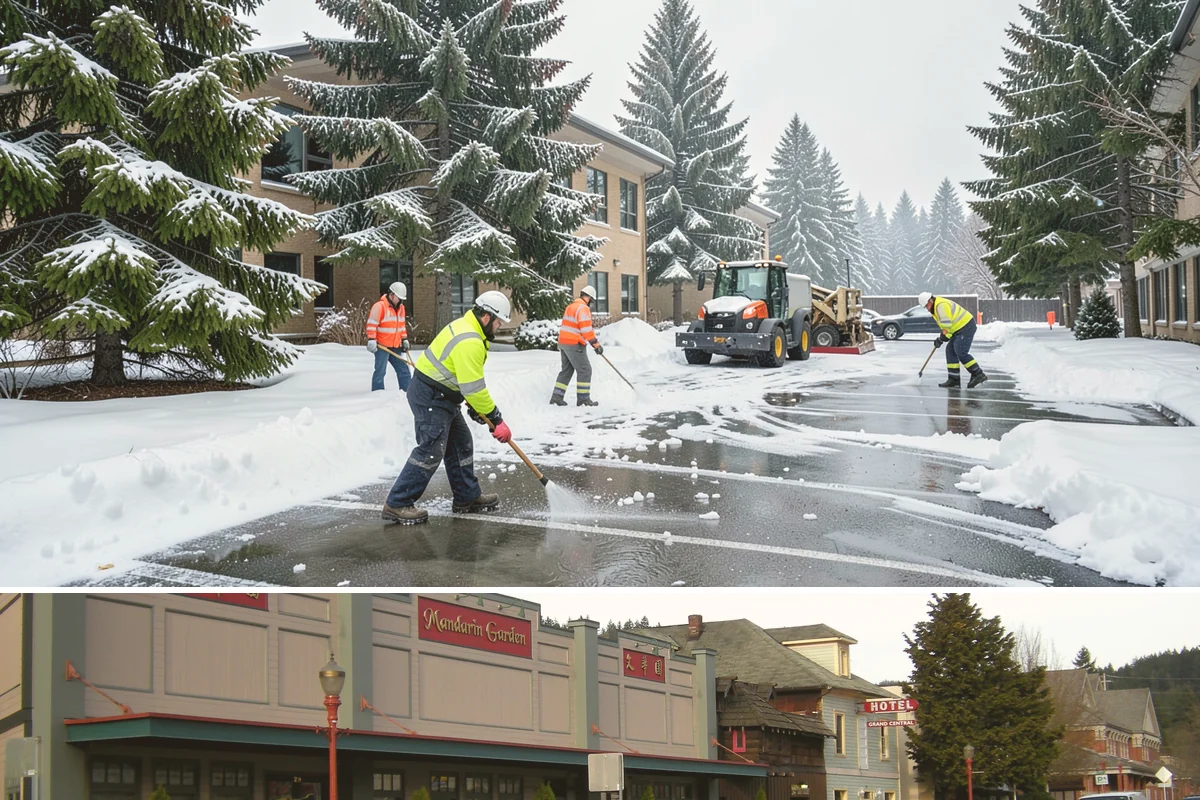 Municipal Snow Plowing in Issaquah, King County, WA - Contract before winter so essential public services stay open through every storm.