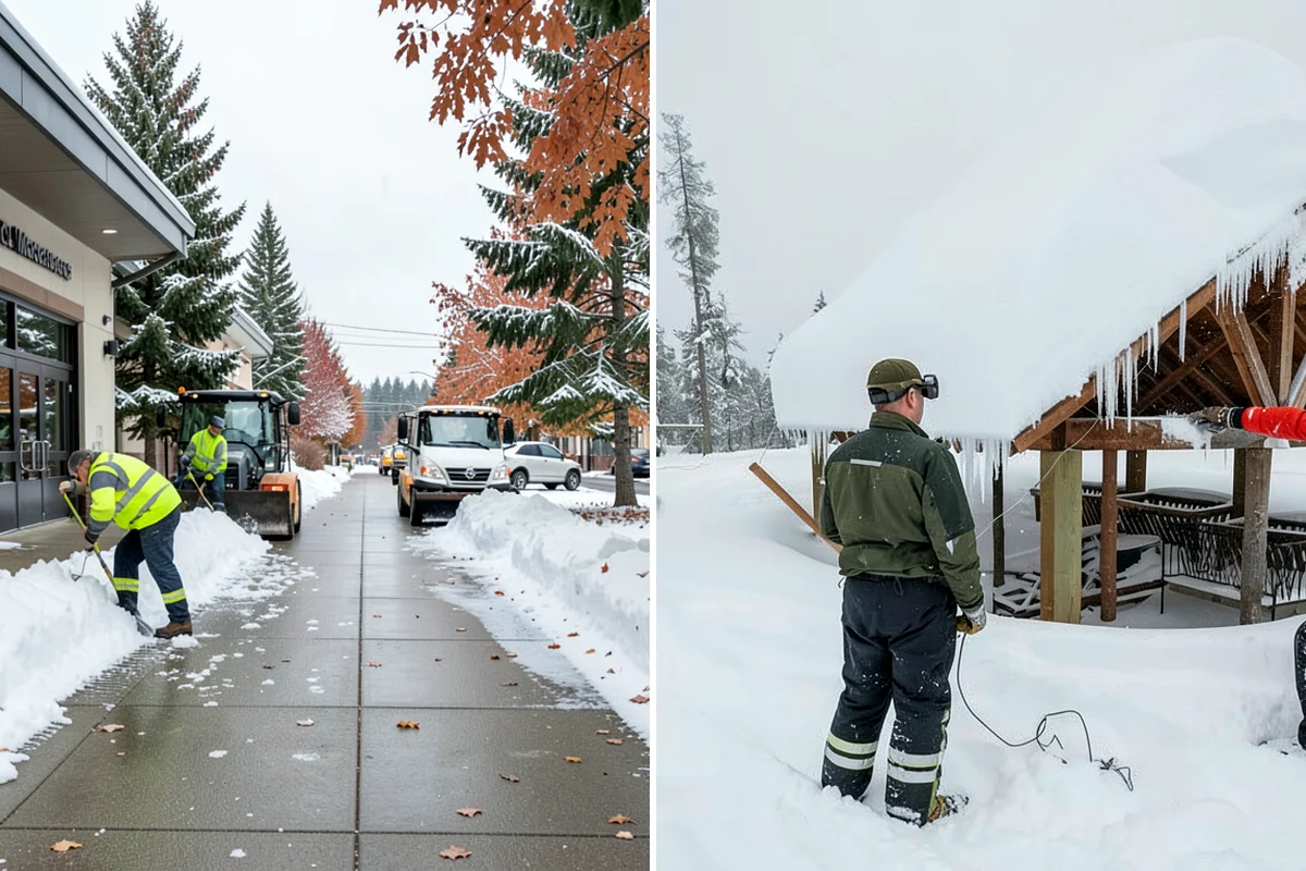 Municipal Snow Plowing in Kenmore, King County, WA - Map all municipal sites and set priority order with city staff