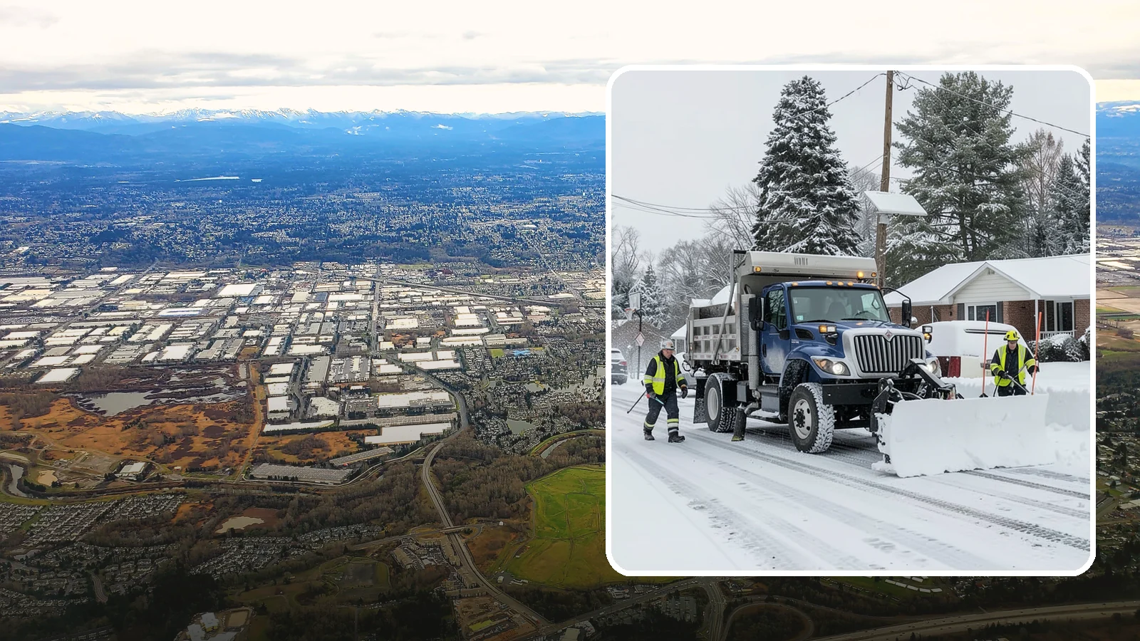 Municipal Snow Plowing in Kent, King County, WA - We plow municipal lots, public buildings, and civic entrances so residents keep reaching essential government services.