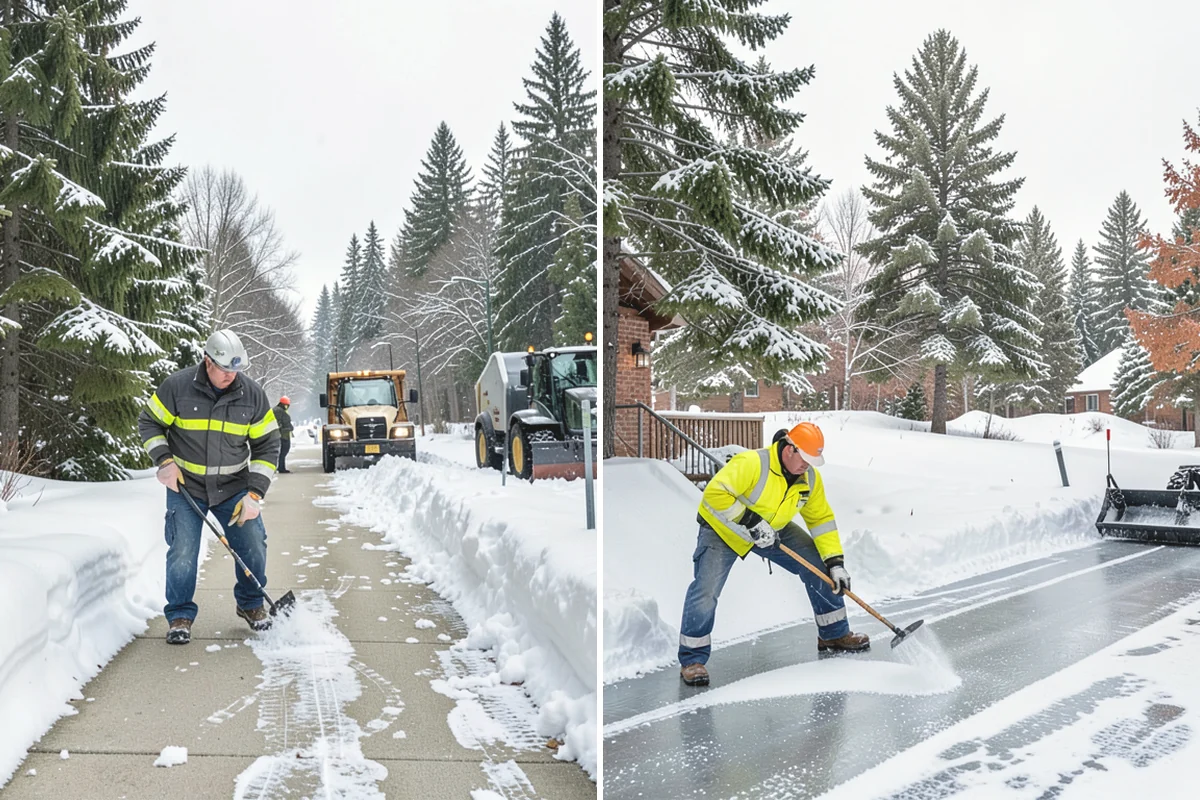 Municipal Snow Plowing in Lake Stevens, Snohomish County, WA - Map all municipal sites and set priority order with city staff