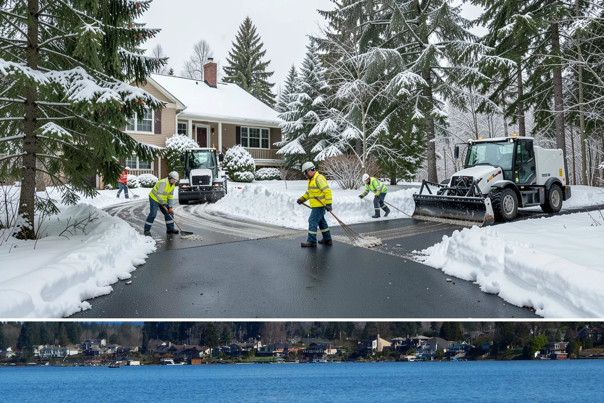 Municipal Snow Plowing in Lake Stevens, Snohomish County, WA - Contract before winter so essential public services stay open through every storm.