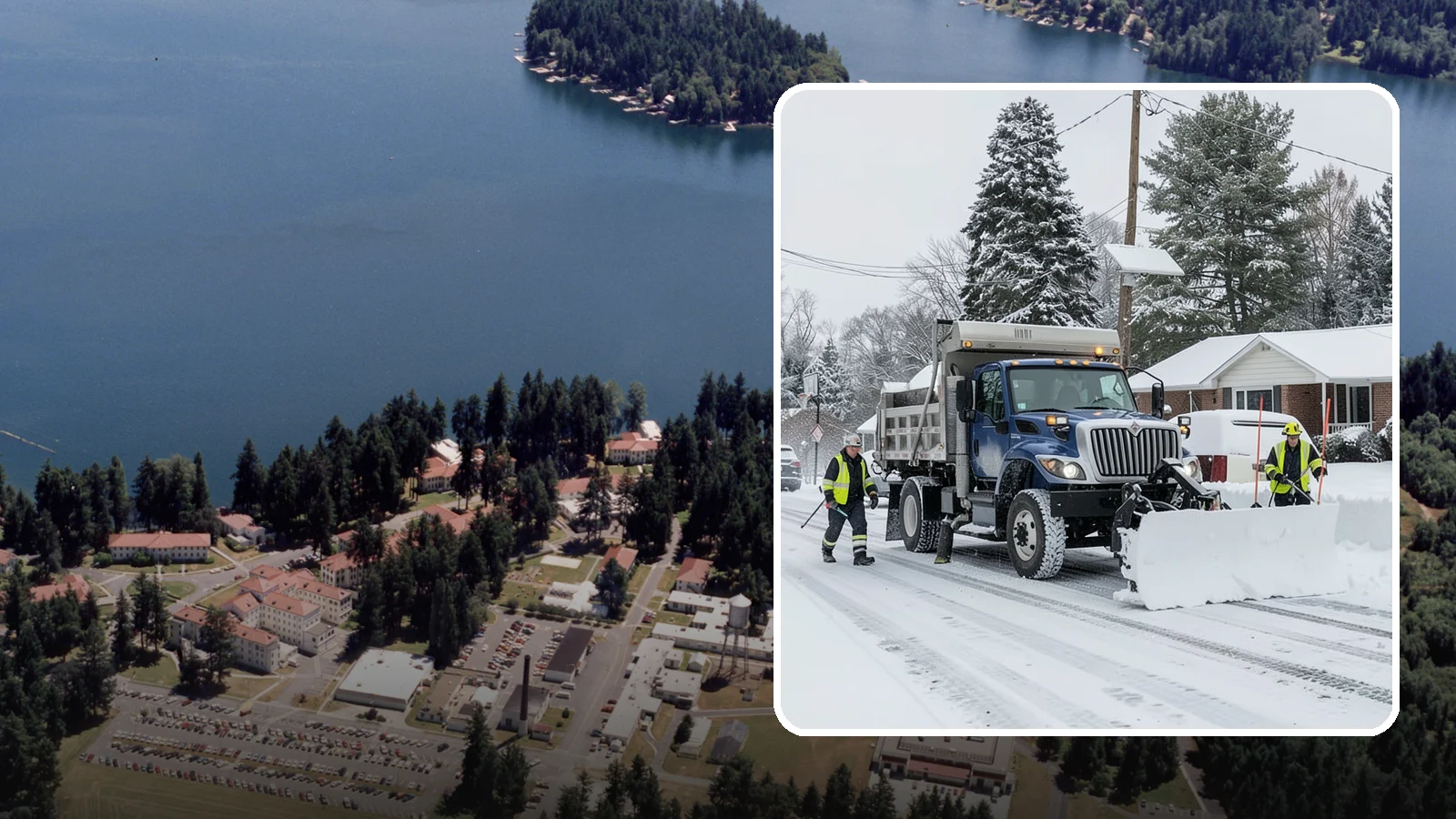 Municipal Snow Plowing in Lakewood, Pierce County, WA - We plow municipal lots, public buildings, and civic entrances so residents keep reaching essential government services.
