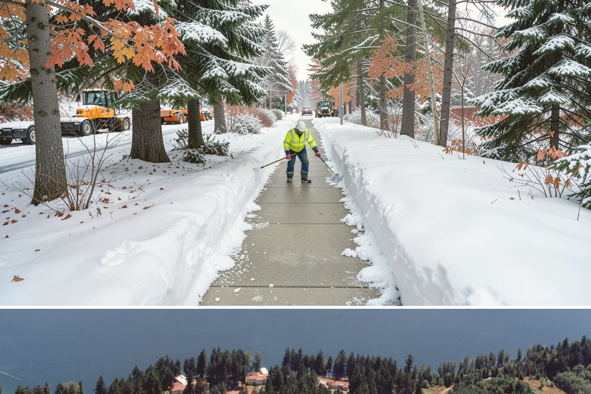 Municipal Snow Plowing in Lakewood, Pierce County, WA - Contract before winter so essential public services stay open through every storm.