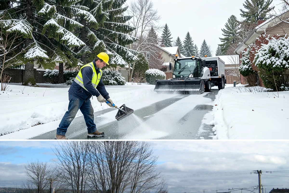 Municipal Snow Plowing in Langley, Island County, WA - Contract before winter so essential public services stay open through every storm.