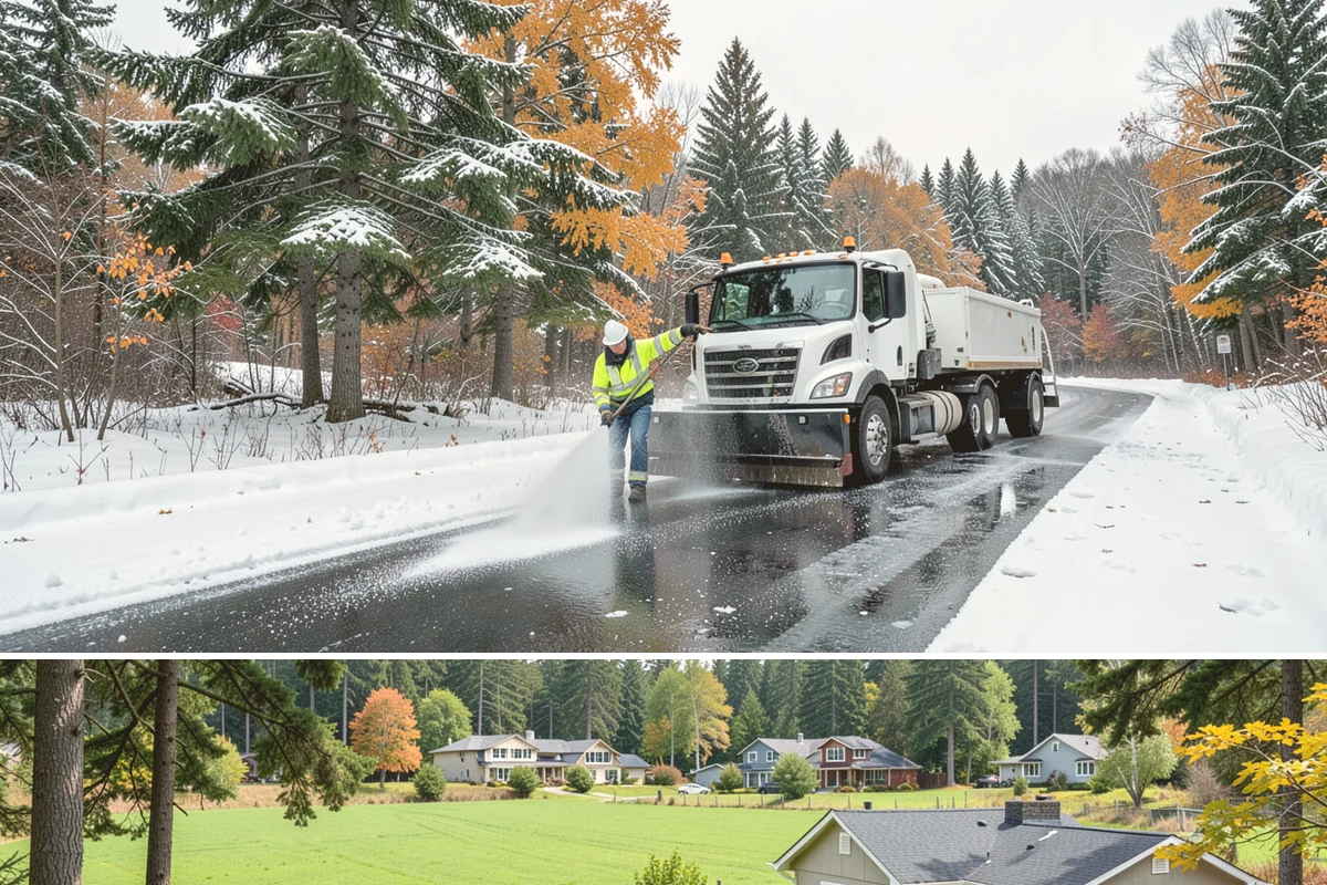 Municipal Snow Plowing in Lyman, Skagit County, WA - Contract before winter so essential public services stay open through every storm.