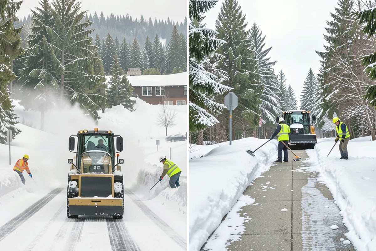 Municipal Snow Plowing in Mill Creek, Snohomish County, WA - Map all municipal sites and set priority order with city staff