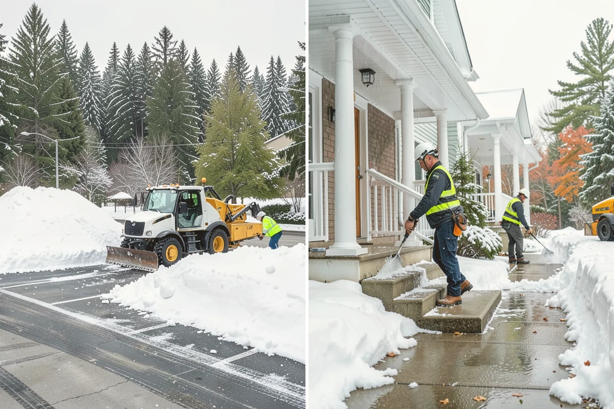 Municipal Snow Plowing in Milton, King County, WA - Map all municipal sites and set priority order with city staff