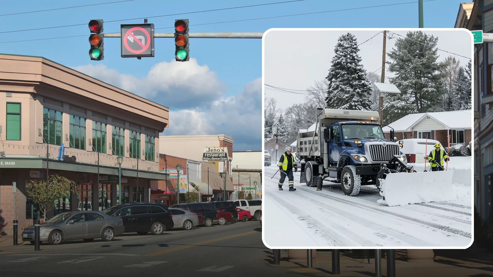 Municipal Snow Plowing in Monroe, Snohomish County, WA - We plow municipal lots, public buildings, and civic entrances so residents keep reaching essential government services.