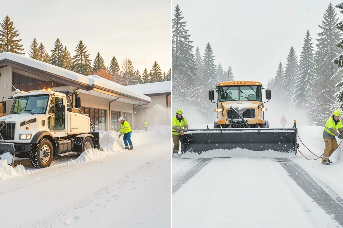 Municipal Snow Plowing in Mount Vernon, Skagit County, WA - Map all municipal sites and set priority order with city staff