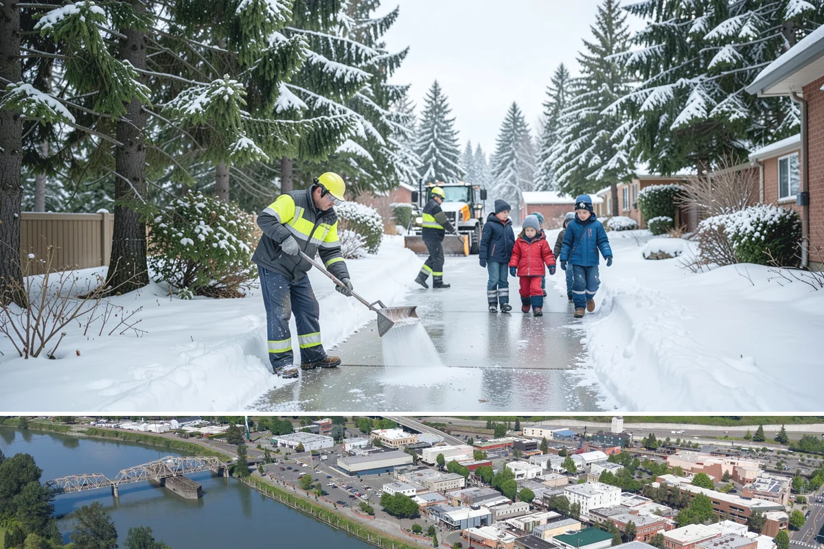 Municipal Snow Plowing in Mount Vernon, Skagit County, WA - Contract before winter so essential public services stay open through every storm.