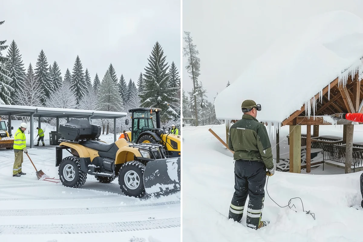Municipal Snow Plowing in North Bend, King County, WA - Map all municipal sites and set priority order with city staff