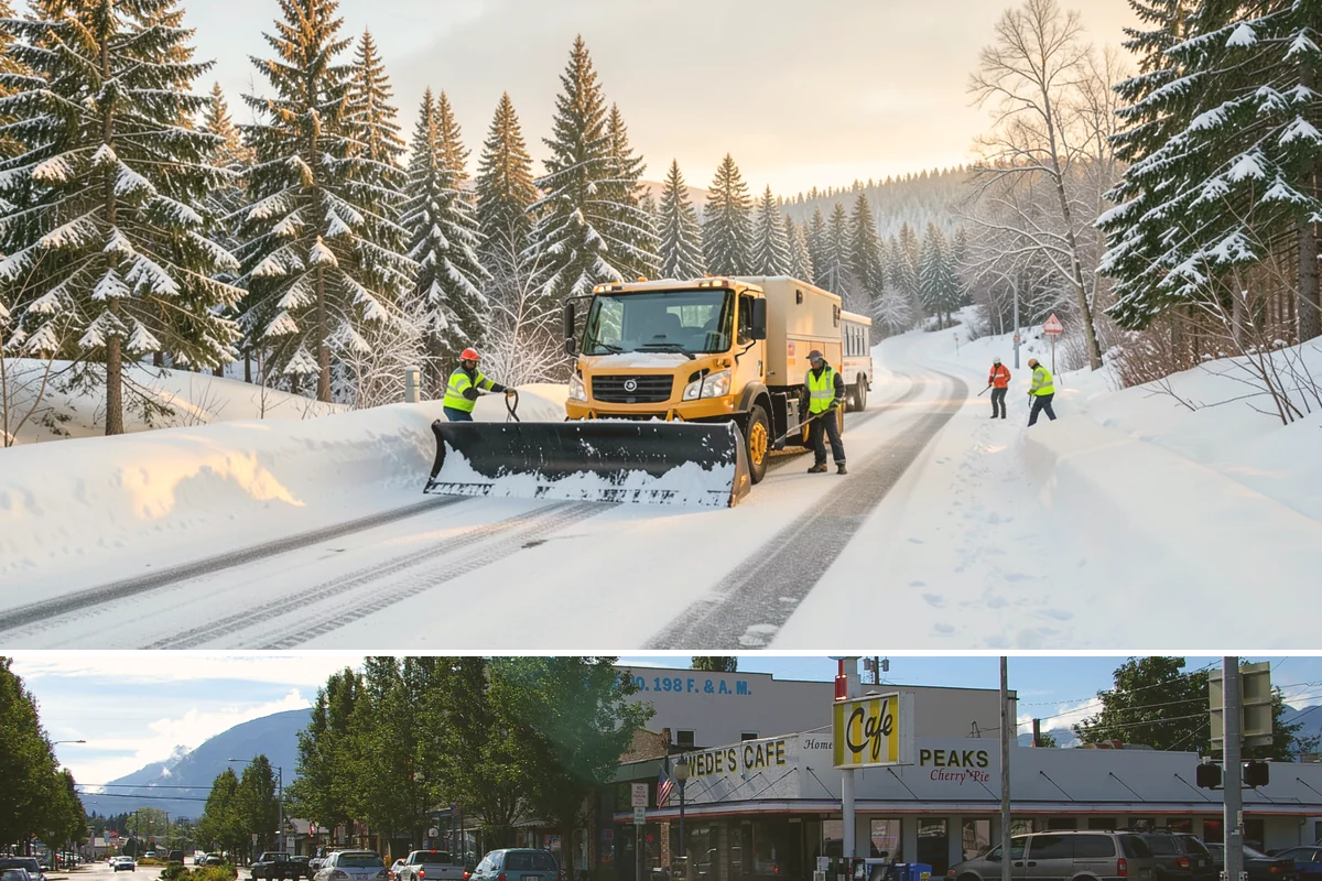 Municipal Snow Plowing in North Bend, King County, WA - Contract before winter so essential public services stay open through every storm.