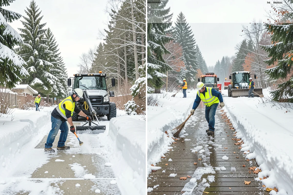 Municipal Snow Plowing in Oak Harbor, Island County, WA - Map all municipal sites and set priority order with city staff