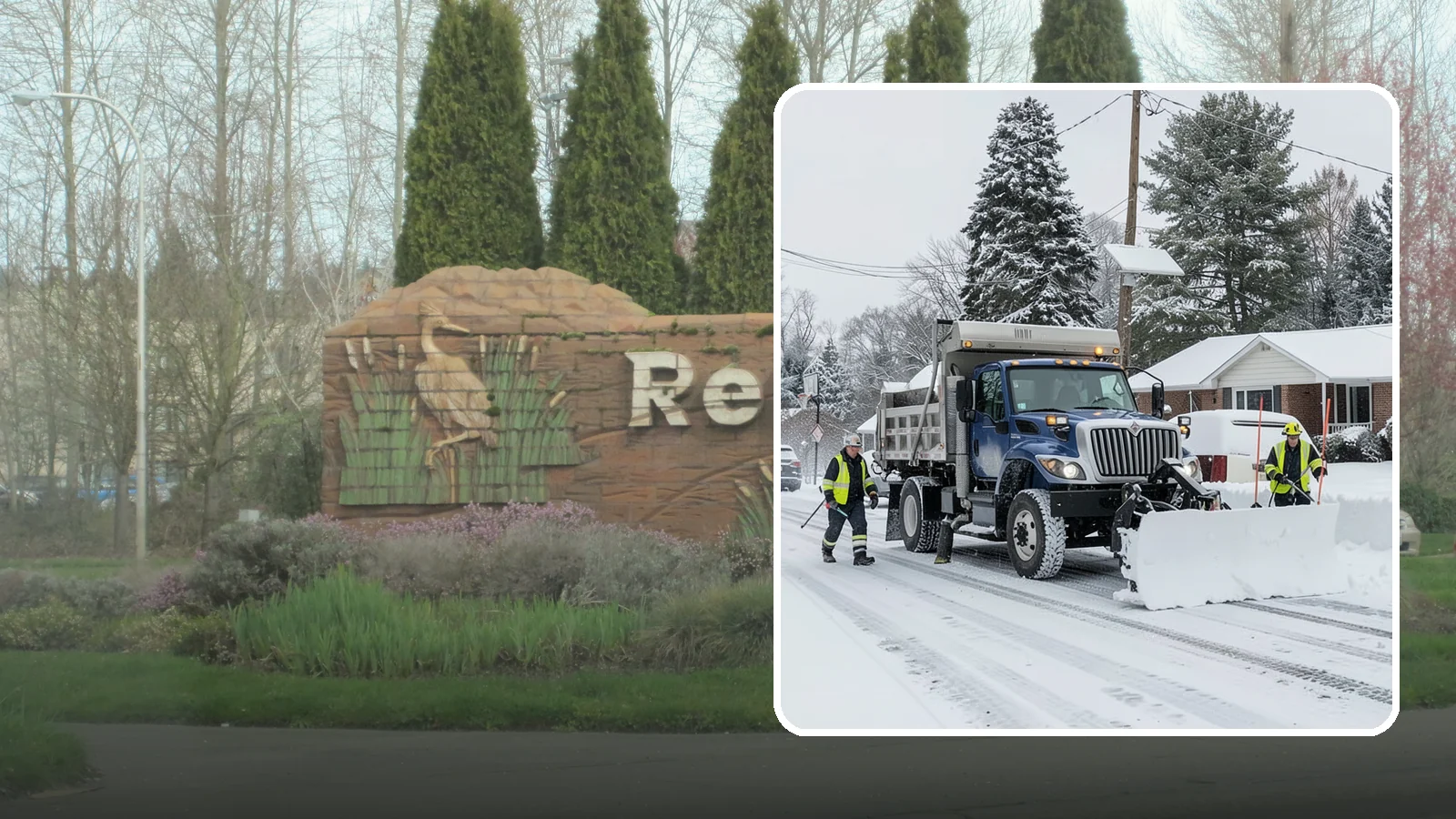Municipal Snow Plowing in Renton, King County, WA - We plow municipal lots, public buildings, and civic entrances so residents keep reaching essential government services.