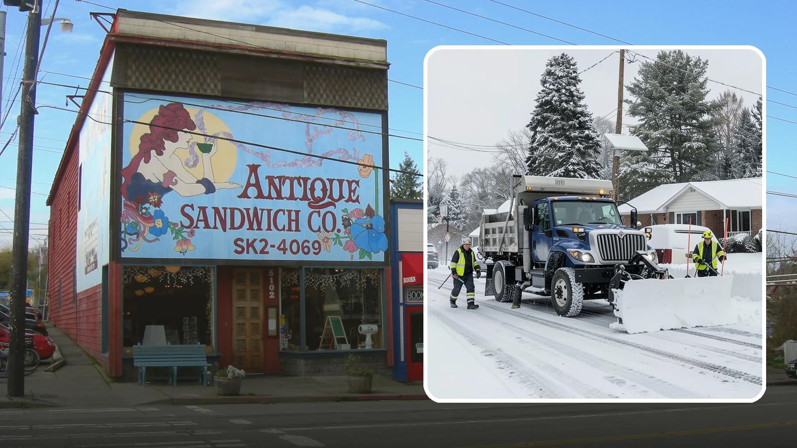 Municipal Snow Plowing in Ruston, Pierce County, WA - We plow municipal lots, public buildings, and civic entrances so residents keep reaching essential government services.