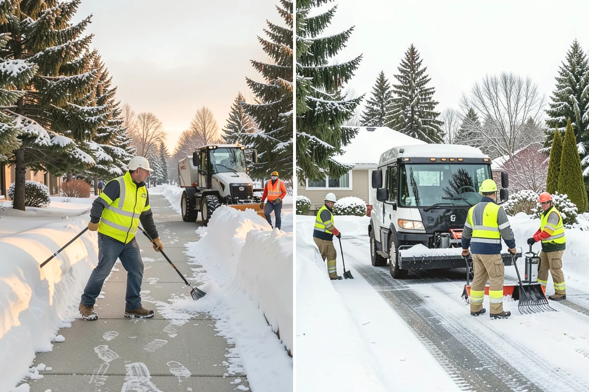 Municipal Snow Plowing in Ruston, Pierce County, WA - Map all municipal sites and set priority order with city staff