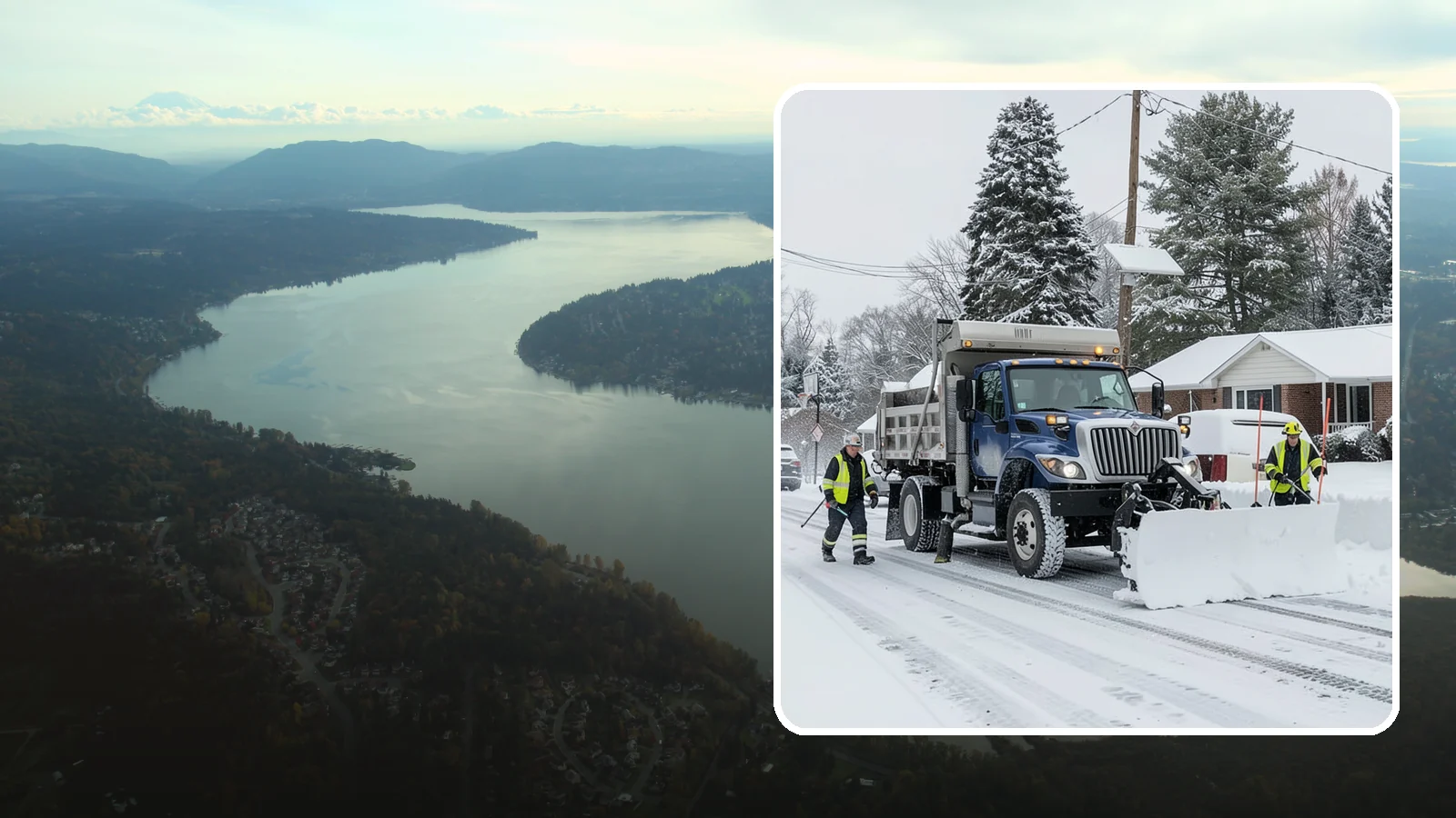 Municipal Snow Plowing in Sammamish, King County, WA - We plow municipal lots, public buildings, and civic entrances so residents keep reaching essential government services.