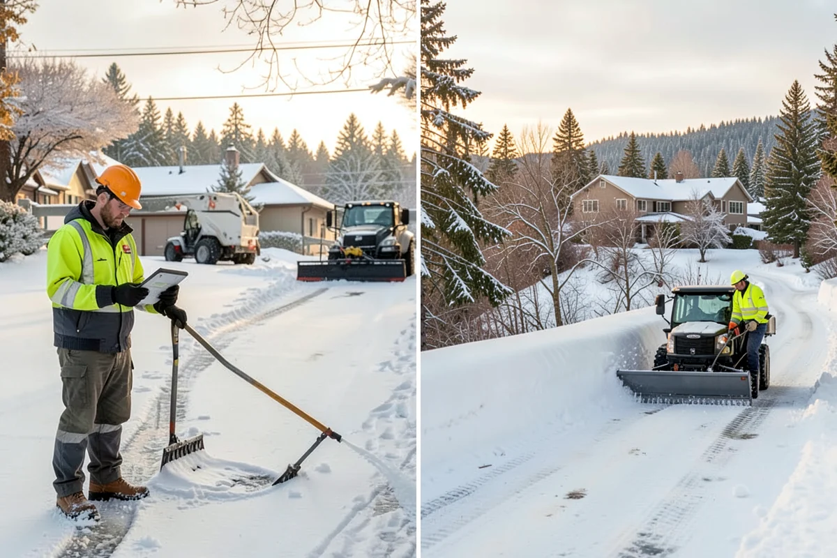 Municipal Snow Plowing in SeaTac, King County, WA - Map all municipal sites and set priority order with city staff