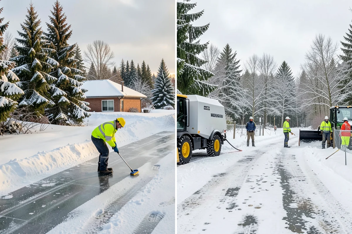 Municipal Snow Plowing in Shoreline, King County, WA - Map all municipal sites and set priority order with city staff